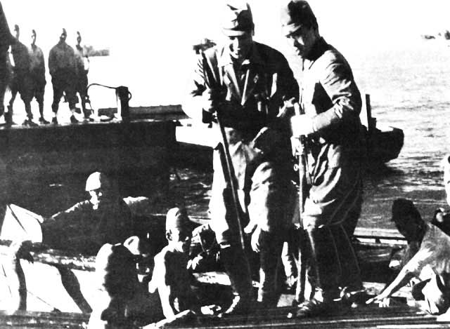 Japanese General Homma at Lingayen Gulf, Luzon, 24 Dec 1941 (US Army Center of Military History)