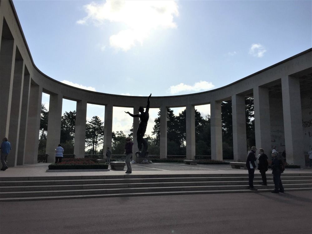 Normandy American Cemetery and Memorial, Colleville-sur-Mer, France, September 2017 (Photo: Sarah Sundin)