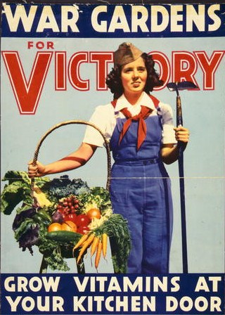 Victory Garden poster, US, WWII