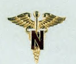US Army Nurse Corps Caduceus, WWII