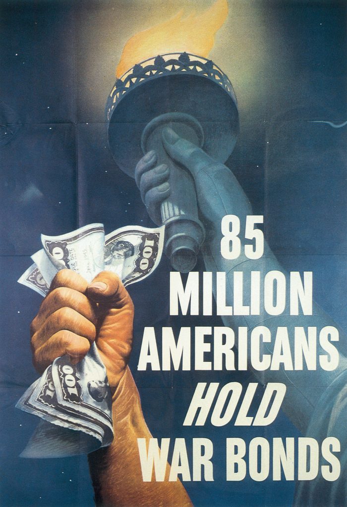 US War Bond Poster, 1945