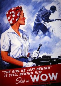 US poster recruiting Women Ordnance Workers, WWII