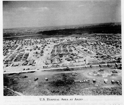 US Hospital Area at Nettuno, near Anzio, Italy, 1944 (US Army Medical Department)