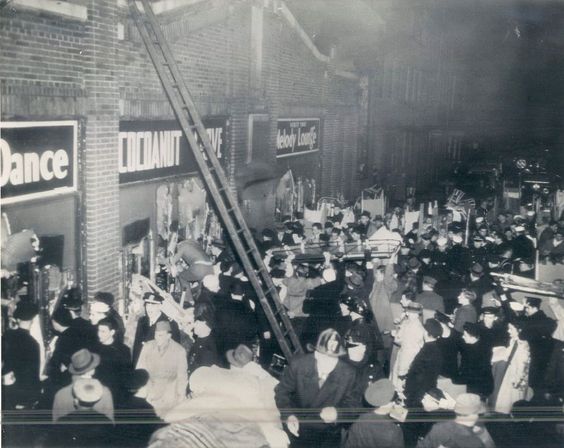 The Cocoanut Grove Fire, Boston, MA, 28 November 1942 (public domain)