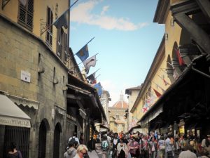 Ponte Vecchio, Florence, Italy, July 2011 (Photo: Sarah Sundin)
