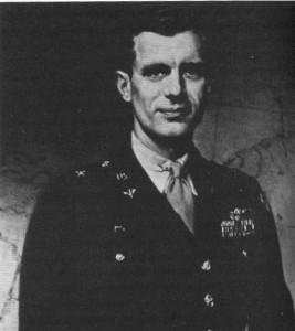 Brig. Gen. Frederick Castle on his promotion, 14 December 1944, ten days before his death (US Army Air Forces photo)