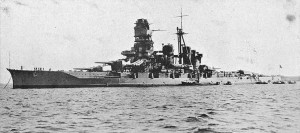 Japanese battleship Kongo, 1937 (public domain via WW2 Database)
