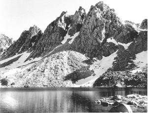 “Kearsarge Pinnacles,” Kings Canyon circa 1930s. (Photo by Ansel Adams, US National Archives: 79-AAH-7)