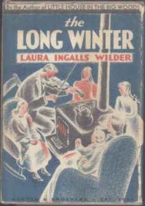 Cover of 1st edition of The Long Winter by Laura Ingalls Wilder, 1940