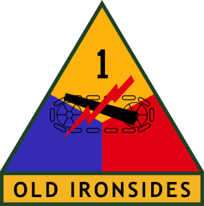 Insignia of the US 1st Armored Division