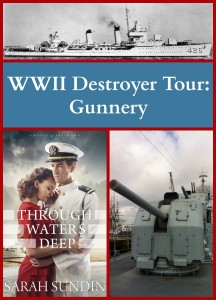 Come see World War II era destroyers, as featured in Sarah Sundin's new novel, Through Waters Deep. Today, see the armament that made the destroyer so effective.