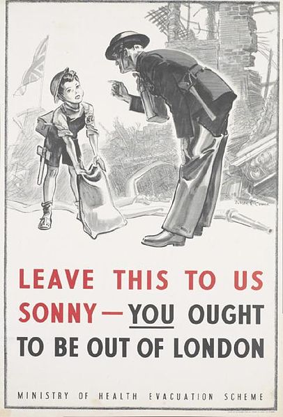 British poster, WWII (Imperial War Museum)