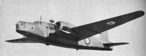 Vickers Wellington Mk.I medium bomber (British government photo)