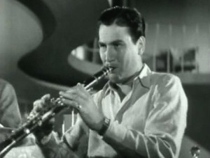 Artie Shaw playing "Concerto for Clarinet" in “Second Chorus,” 1940 (public domain via Wikipedia)