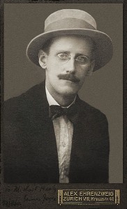 James Joyce, 1915 (public domain via Wikipedia)
