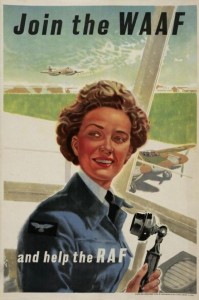 British poster for the WAAF, WWII (Imperial War Museum)