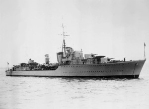 Destroyer HMS Somali, 29 July 1939 (Imperial War Museum: FL 19179)