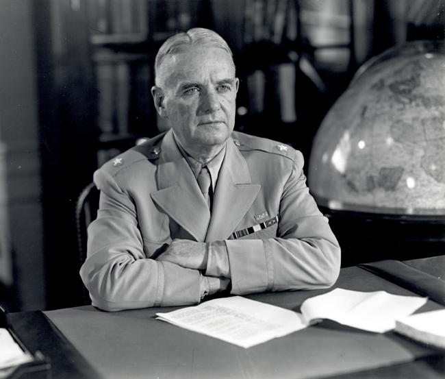 William “Wild Bill” Donovan as head of the US Office of Strategic Services (OSS), 1945 (US National Archives: 6851006)