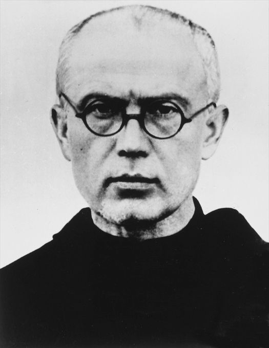 Fr. Maximilian Kolbe, 1939 (public domain via Wikipedia)