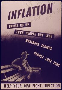 US Office of Price Administration poster, WWII (US National Archives)