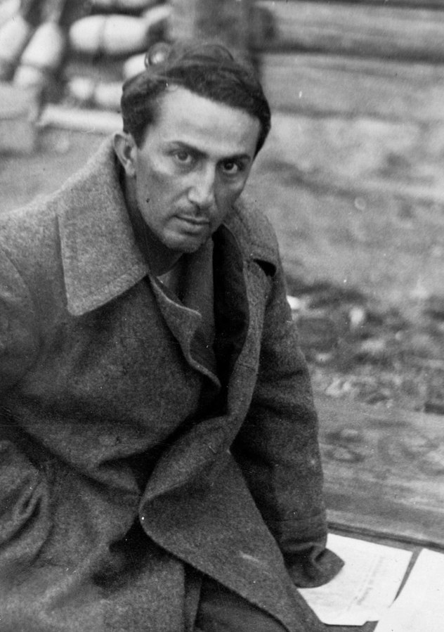 Yakov Dzhugashvili shortly after his capture by the Germans, 1941 (Photographer: Wolfram von Richthofen; public domain via Wikipedia)