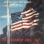 US poster commemorating Pearl Harbor, 1942