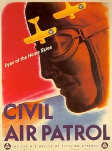 Poster of the US Civil Air Patrol, WWII