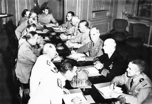 Combined Chiefs of Staff in Quebec – August 23, 1943 (US government photo)