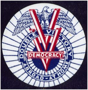 Emblem of the Double V Campaign
