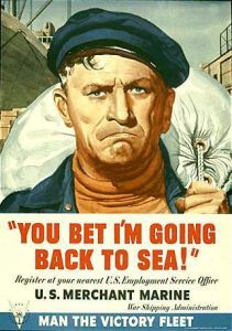 US poster for the Merchant Marines