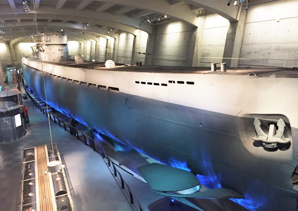 U-505, Chicago Museum of Science and Industry (Photo: Sarah Sundin, September 2016)