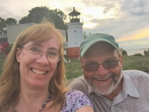 Dave & Sarah Sundin, Vermilion, Ohio (Photo: Sarah Sundin, August 2016)