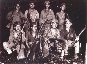 Navajo code-talkers on Bougainville, December 1943 (US Marine Corps photo)