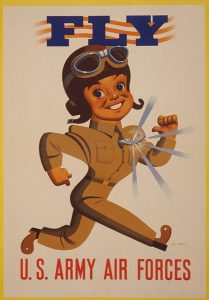Poster for the US Army Air Forces, WWII