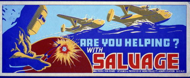US War Production Board poster, WWII