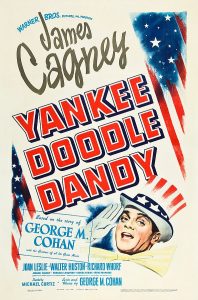 Theatrical poster for US release of Yankee Doodle Dandy, 1942 (public domain via Wikipedia)