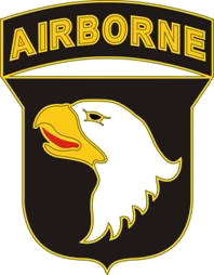 Patch of the US 101st Airborne Division