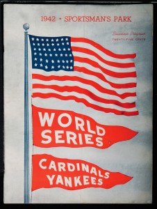 1942 World Series program (National World War II Museum)