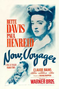 Theatrical release poster of the 1942 American film Now, Voyager (Vitagraph, Inc., public domain via Wikipedia)