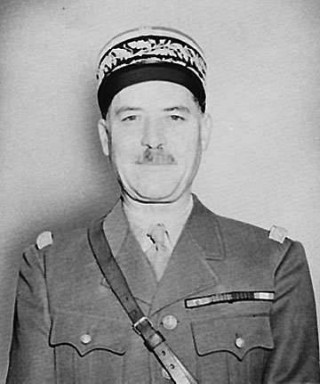 Gen. Alphonse Juin, commander-in-chief of French forces in North Africa