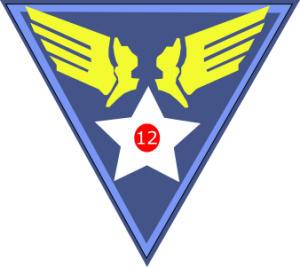 Patch of the US Twelfth Air Force