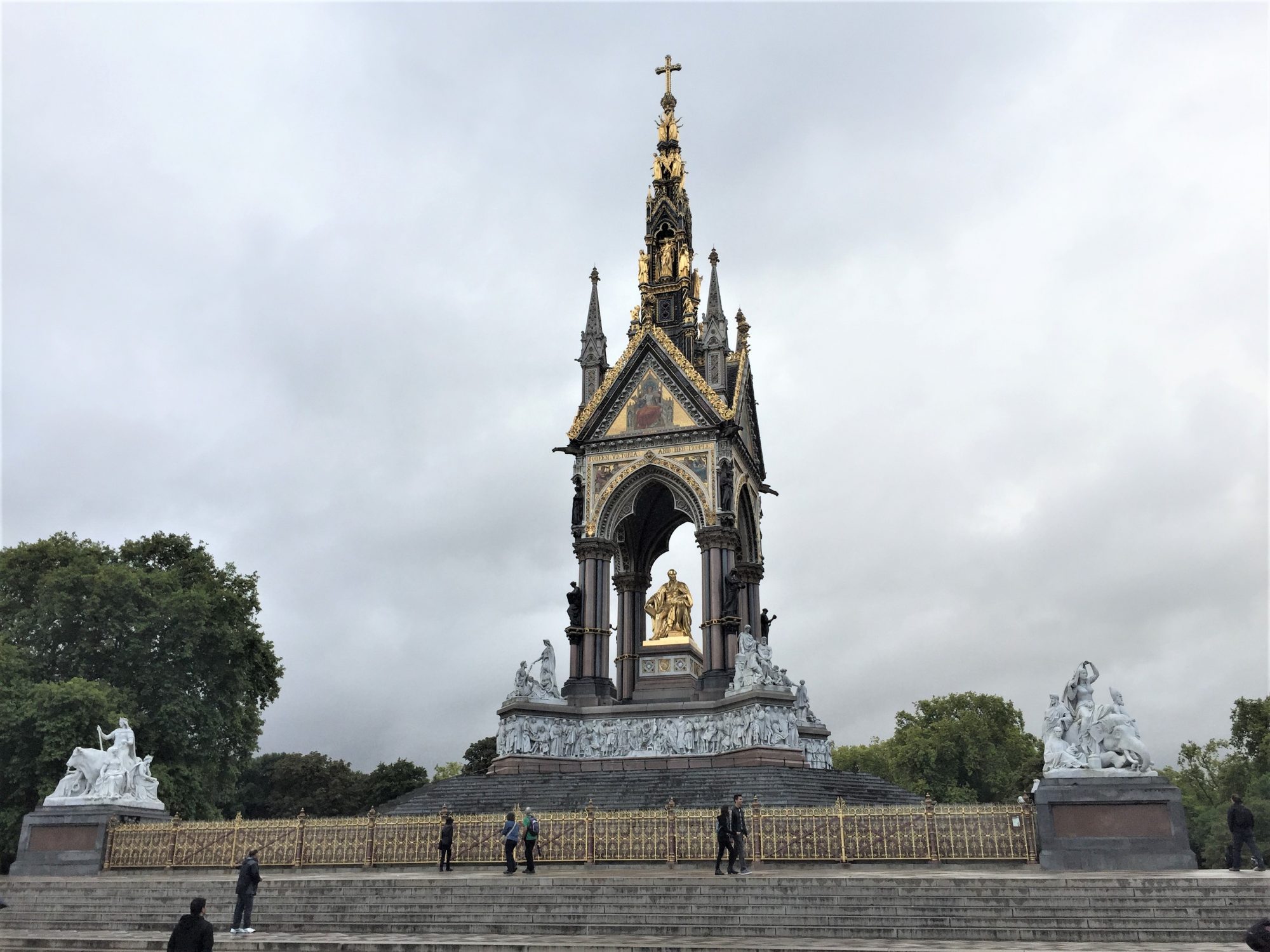 The Albert Memorial, Kensington Gardens, London, September 2017 (Photo: Sarah Sundin)
