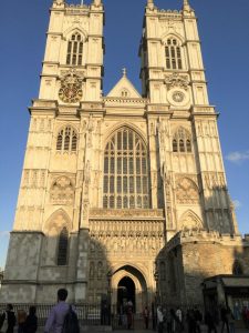 Westminster Abbey, London, September 2017 (Photo: Sarah Sundin)
