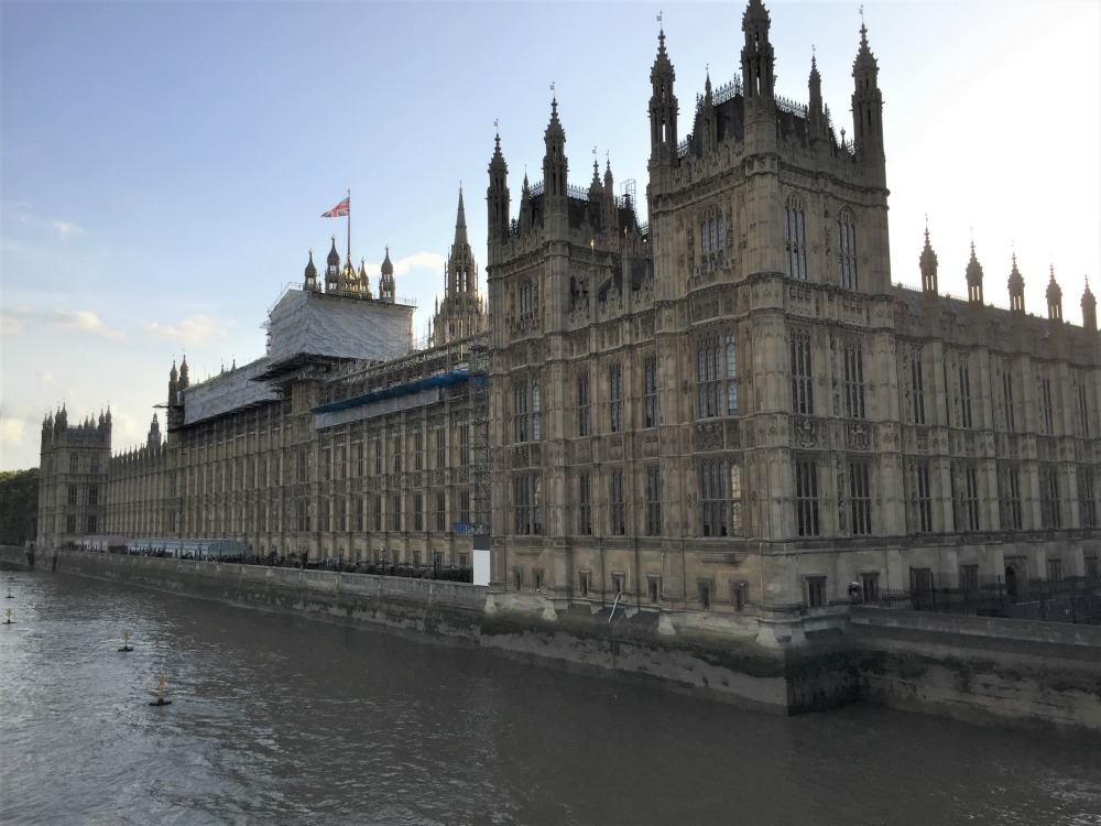 Houses of Parliament as viewed from Westminster Bridge, London, September 2017 (Photo: Sarah Sundin)