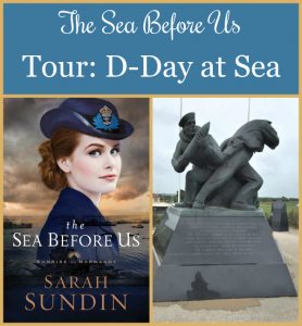 To celebrate the release of The Sea Before Us, Sarah Sundin is conducting a photo tour of locations from the novel from her research trip. Today - D-day at Sea!