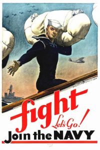 US Navy recruiting poster, 1941