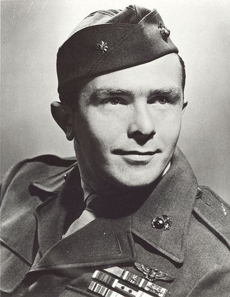 James Swett, WWII (US Marine Corps photo)
