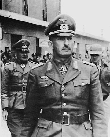 German Gen. Jürgen von Arnim after his surrender to the Allies in Tunisia, May 1943 (US Army Center of Military History)