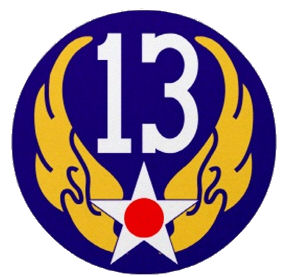 Patch of the US Thirteenth Air Force, WWII