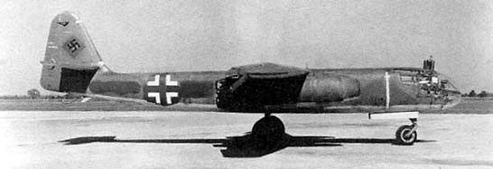 Luftwaffe Arado Ar 234 Blitz bomber (public domain via WW2 Database)